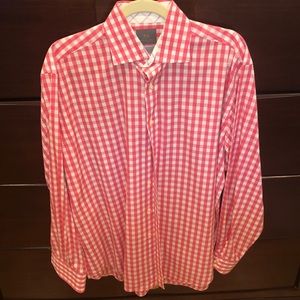 Men’s Thomas Dean button down shirt. Size L